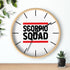 Scorpio Squad Wall clock